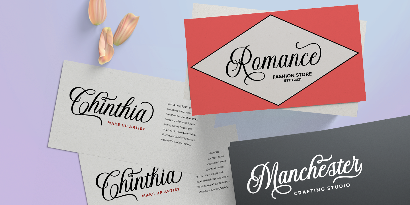 Grethania Script Bold Font preview